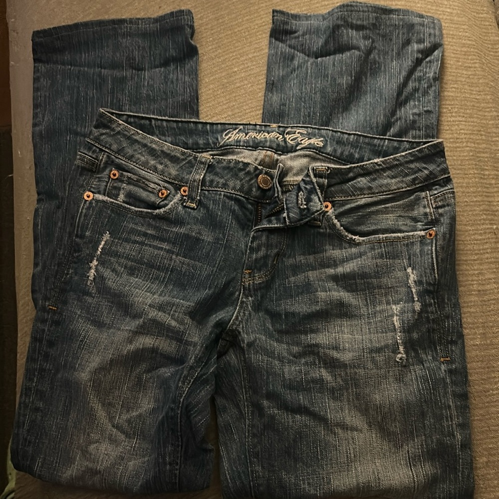American Eagle true boot jeans